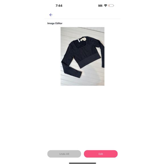 NWT Aerie Sidewalk Seamless Ribbed Crop Tee & Goals High Rise Leggings Bundle L - Picture 12 of 12